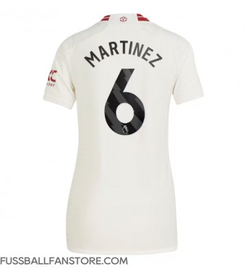 Manchester United Lisandro Martinez #6 Replik 3rd trikot Damen 2023-24 Kurzarm